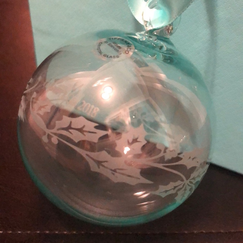 Tiffany and Company round ball ornament for 2018